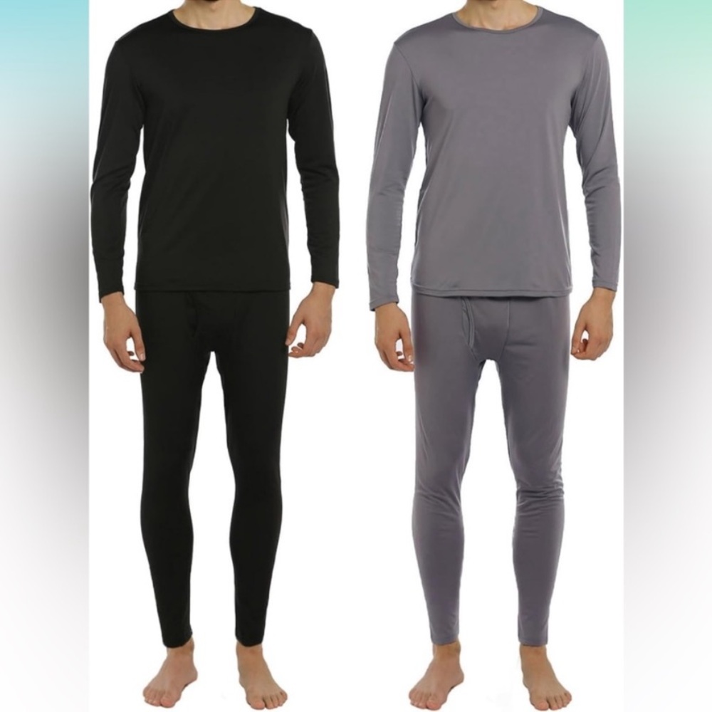 VICHERRUB MENS LONG JHONS THERMAL TOP AMD BOTTOM SET